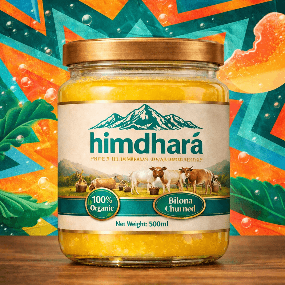 PURE DESI GHEE, CRAFTED THE TRADITIONAL WAY.